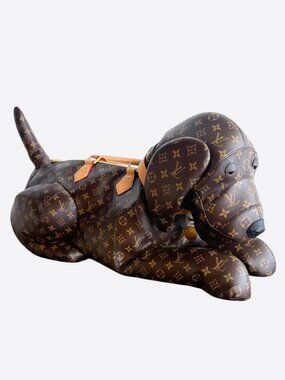 Louis Vuitton Brown Monogram Dog Bag
